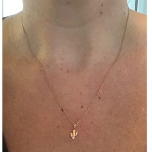 Cactus Charm Necklace